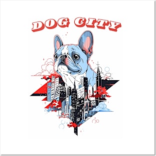 Dog city Posters and Art